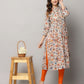 Printed Naira Cut Kurta