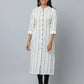 Straight Cut Mandarin Collar Kurta