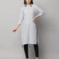 Straight Cut Slim Fit 3/4th Sleeve Kurta