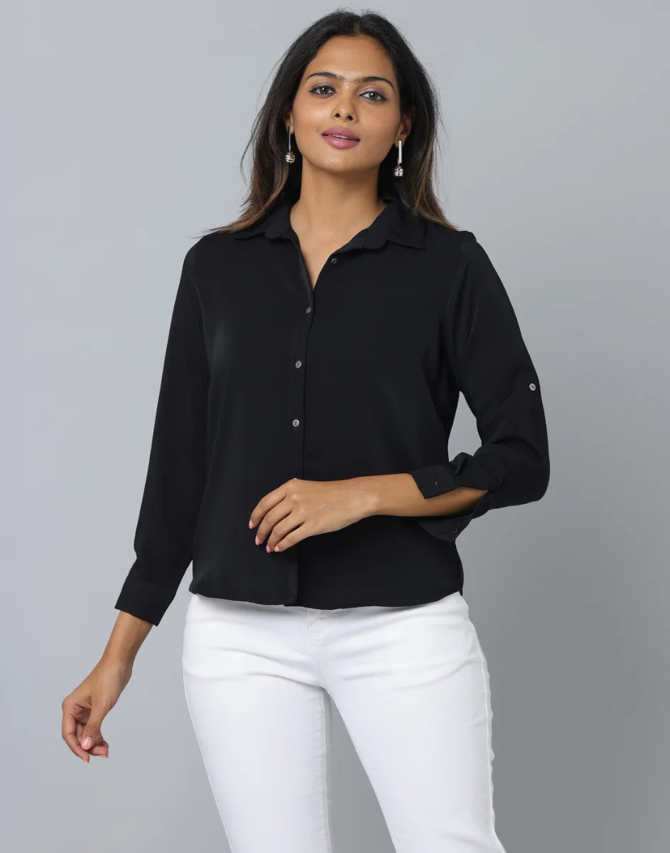 Anavarana full Sleeves Collar Shirt