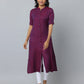 Slim Fit Mandarin Collar Kurta